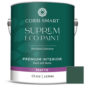 Краска COLOR SMART CS 619 SUPREM ECO PAINT матовая краска цвет 2052-10 Ocean Tropic