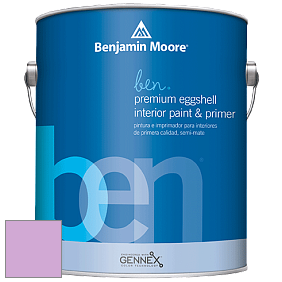 Benjamin Moore Ben W626 Premium Interior Latex Eggshell краска цвет 2074-50 Exotic Fuchsia