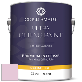 COLOR SMART CS 758 ULTRA CEILING PAINT ультраматовая краска цвет 2085-60 Pink Petals