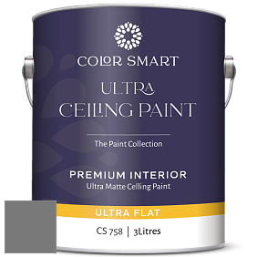 COLOR SMART CS 758 ULTRA CEILING PAINT ультраматовая краска цвет NCS S 6000-N 
