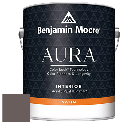 Benjamin Moore Aura 526 Waterborne Interior Satin Finish покрытие цвет NCS S 7005-Y80R 