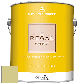 Benjamin Moore 547 Regal Select Waterborne Interior Flat Finish краска цвет 2146-40 Pale Avocado
