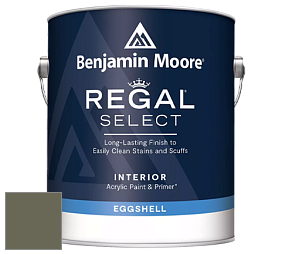 Benjamin Moore 549 Regal Select Waterborne Interior Eggshell Finish краска цвет 476 Jade Romanesque