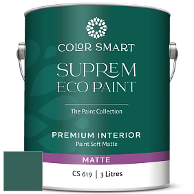 COLOR SMART CS 619 SUPREM ECO PAINT матовая краска цвет 2052-20 Marine Aqua