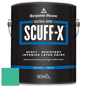 Benjamin Moore 485 Ultra Spec SCUFF-X Interior Eggshell Finish краска цвет 615 Mayan Green
