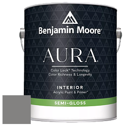 Benjamin Moore Aura 528 Waterborne Interior Semi-gloss Finish краска цвет NCS S 5500-N 