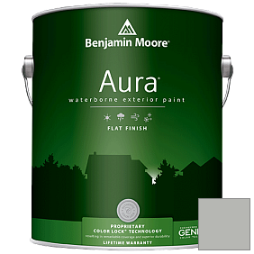 Краска Aura Waterborne Exterior Flat Finish (629) цвет HC-169 BM HC-169