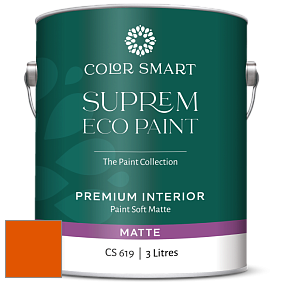 COLOR SMART CS 619 SUPREM ECO PAINT матовая краска цвет RAL 2009 