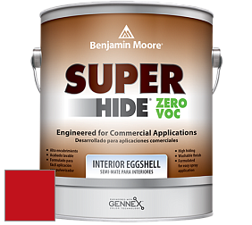 Benjamin Moore 357 Super Hide Zero Voc Interior Eggshell краска цвет RAL 3020 