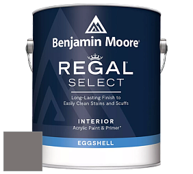 Benjamin Moore 549 Regal Select Waterborne Interior Eggshell Finish краска цвет 1462 Gray Mountain