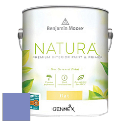 Benjamin Moore 514 Natura Interior Semi-Gloss Finish краска цвет 2068-40 California Lilac