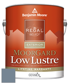 Benjamin Moore W103 Regal Select Exterior Paint-MoorGard Low Lustre Finish краска цвет 1629 Bachelor Blue