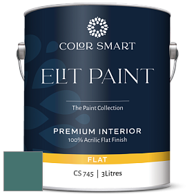 COLOR SMART CS 745 ELIT PAINT глубокоматовая моющаяся краска цвет 2051-30 Casco Bay