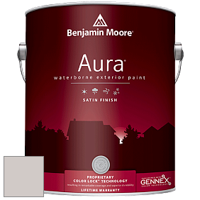 Benjamin Moore Aura 631 Waterborne Exterior Satin Finish краска цвет AF-665 
