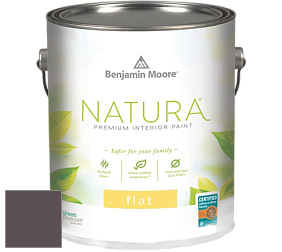Benjamin Moore 512 Natura Interior Flat Finish матовая краска цвет 2116-20 Vintage Wine