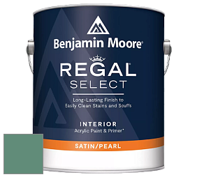 Benjamin Moore 550 Regal Select Waterborne Interior Pearl Finish краска цвет 642 Palm Trees