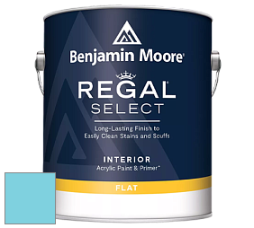 Benjamin Moore 547 Regal Select Waterborne Interior Flat Finish краска цвет NCS S 0540-B10G 
