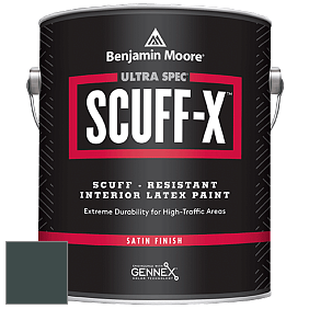Benjamin Moore 486 Ultra Spec SCUFF-X Interior Satin Finish краска цвет NCS S 8010-B50G 