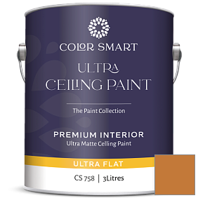 Краска COLOR SMART CS 758 ULTRA CEILING PAINT ультраматовая краска цвет 2156-20 Pumpkin Blush