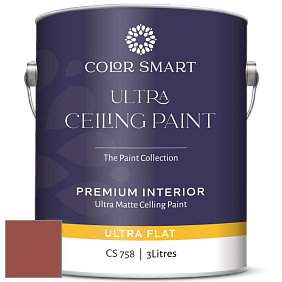 COLOR SMART CS 758 ULTRA CEILING PAINT ультраматовая краска цвет 2090-30 Terra Cotta Tile
