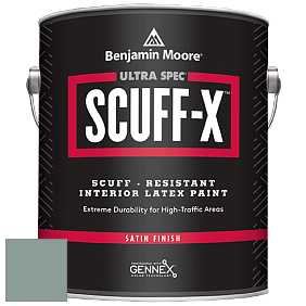 Benjamin Moore 486 Ultra Spec SCUFF-X Interior Satin Finish краска цвет AF-500 