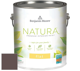 Benjamin Moore 512 Natura Interior Flat Finish матовая краска цвет 1253 Fresco Urbain