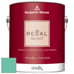 Benjamin Moore 550 Regal Select Waterborne Interior Pearl Finish краска цвет 606 Island Paradise