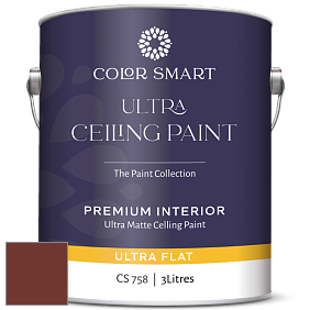 COLOR SMART CS 758 ULTRA CEILING PAINT ультраматовая краска цвет RAL 3009 