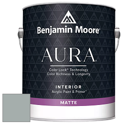 Benjamin Moore Aura 522 Interior Paint - Matte краска цвет NCS S 3005-B80G 