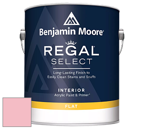 Benjamin Moore 547 Regal Select Waterborne Interior Flat Finish краска цвет NCS S 0530-R10B 
