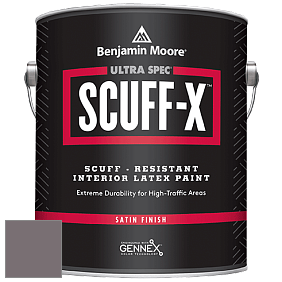 Benjamin Moore 486 Ultra Spec SCUFF-X Interior Satin Finish краска цвет AF-640 