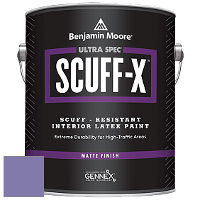 Benjamin Moore 484 Ultra Spec SCUFF-X Interior Matte Finish краска цвет NCS S 3040-R60B 