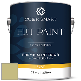 COLOR SMART CS 745 ELIT PAINT глубокоматовая моющаяся краска цвет 2147-40 Dill Pickle