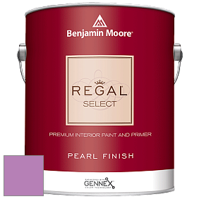 Benjamin Moore 550 Regal Select Waterborne Interior Pearl Finish краска цвет 2074-40 Lilac Pink