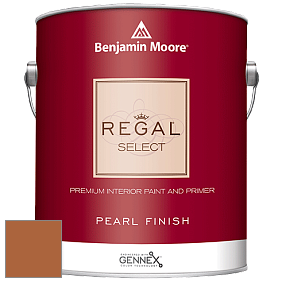 Benjamin Moore 550 Regal Select Waterborne Interior Pearl Finish краска цвет 2166-10 Gold Rush