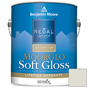 Краска Regal Select Exterior Paint-Moor GloSoft Gloss Finish (W096) цвет OC-138 BM OC-138
