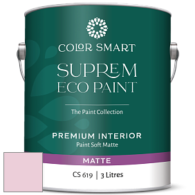 COLOR SMART CS 619 SUPREM ECO PAINT матовая краска цвет 2081-60 Pink Lace
