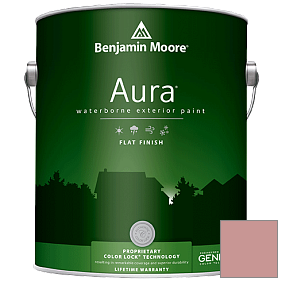 Краска Aura Waterborne Exterior Flat Finish (629) цвет 2091-50 Rosy Tan