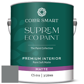 COLOR SMART CS 619 SUPREM ECO PAINT матовая краска цвет NCS S 5502-B50G 