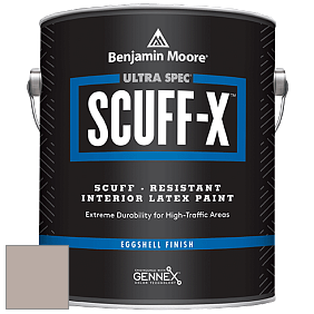 Benjamin Moore 485 Ultra Spec SCUFF-X Interior Eggshell Finish краска цвет 2107-50 Sandlot Gray
