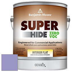 Benjamin Moore 355 Super Hide Zero Voc Interior Flat краска цвет NCS S 2040-R60B 