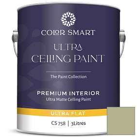Краска COLOR SMART CS 758 ULTRA CEILING PAINT ультраматовая краска цвет 487 Liberty Park