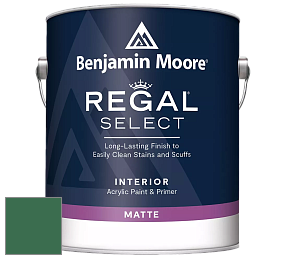 Benjamin Moore 548 IRegal Select Interior Paint - Matte краска цвет 2040-20 Green Meadows
