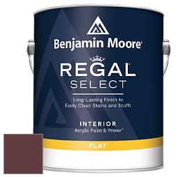 Benjamin Moore 547 Regal Select Waterborne Interior Flat Finish краска цвет NCS S 6030-R10B 
