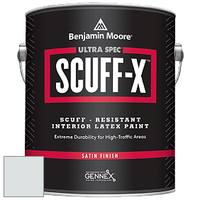 Benjamin Moore 486 Ultra Spec SCUFF-X Interior Satin Finish краска цвет 2127-70 Cascade White