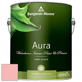 Benjamin Moore Aura 528 Waterborne Interior Semi-gloss Finish краска цвет 2011-50 Mixed Fruit