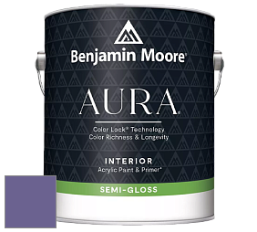 Benjamin Moore Aura 528 Waterborne Interior Semi-gloss Finish краска цвет NCS S 4040-R60B 