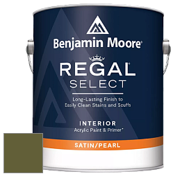 Benjamin Moore 550 Regal Select Waterborne Interior Pearl Finish краска цвет NCS S 5540-G50Y 