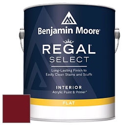 Benjamin Moore 547 Regal Select Waterborne Interior Flat Finish краска цвет RAL 3032 