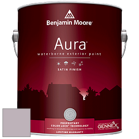 Benjamin Moore Aura 631 Waterborne Exterior Satin Finish краска цвет AF-615 